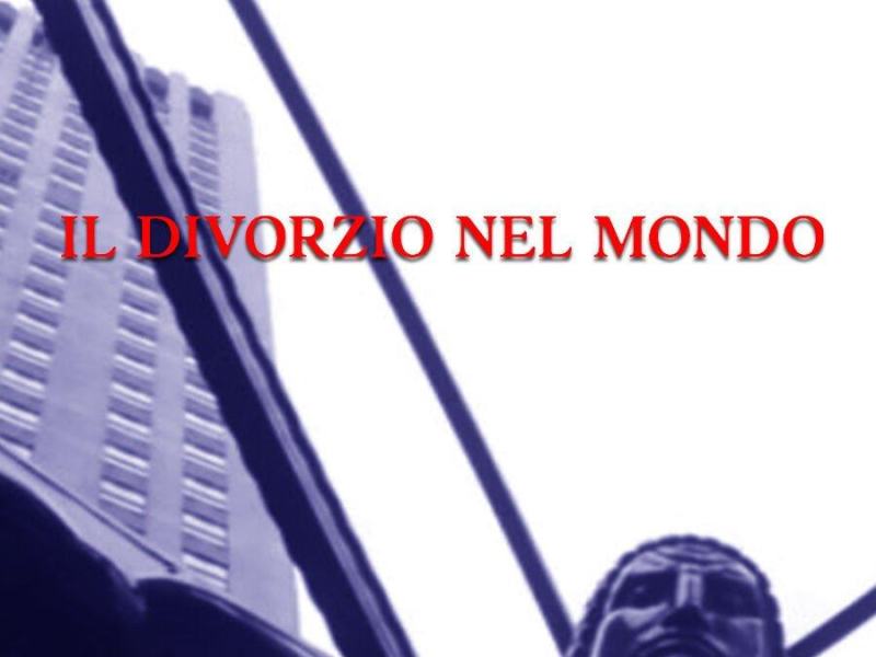 Divorzio nel mondo