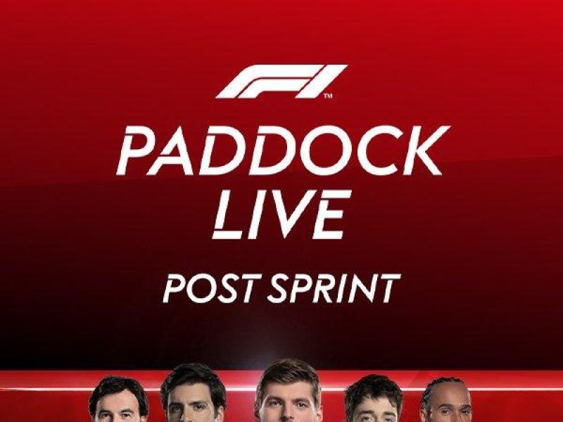 F1 Paddock Live Post Sprint