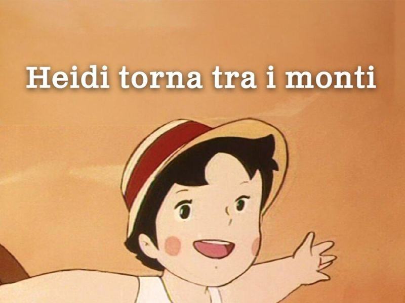 Heidi torna tra i monti