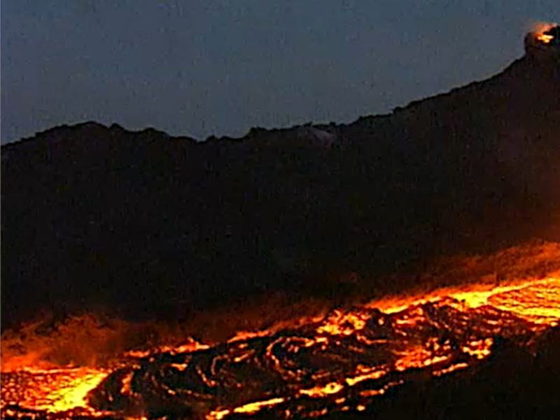 Il fiume rosso (Etna Lumière, acqua e fuoco)