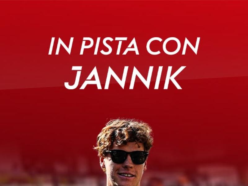 In pista con Jannik