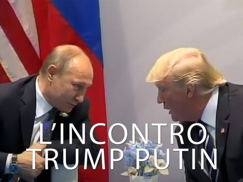 L'incontro trump - putin