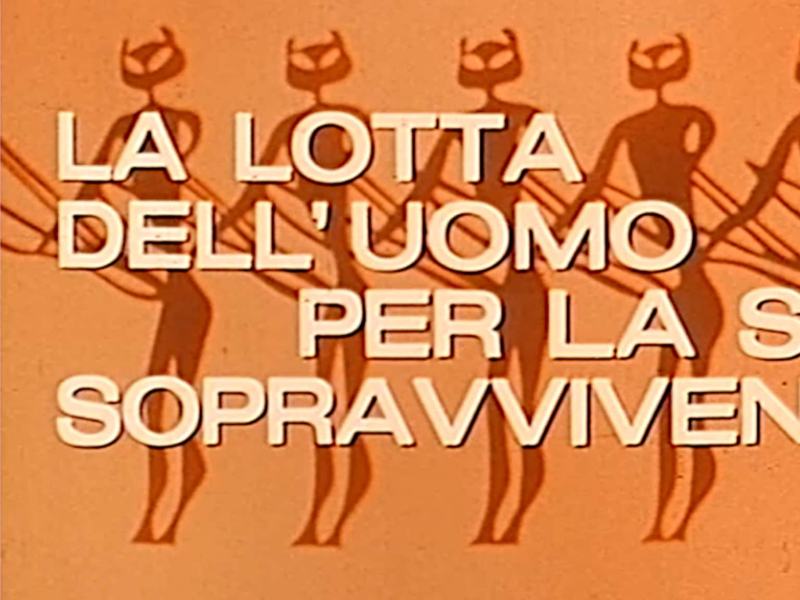 La lotta dell'uomo per la sua sopravvivenza - Stag. 1970 Ep. 1 - Prima della storia, l'uomo