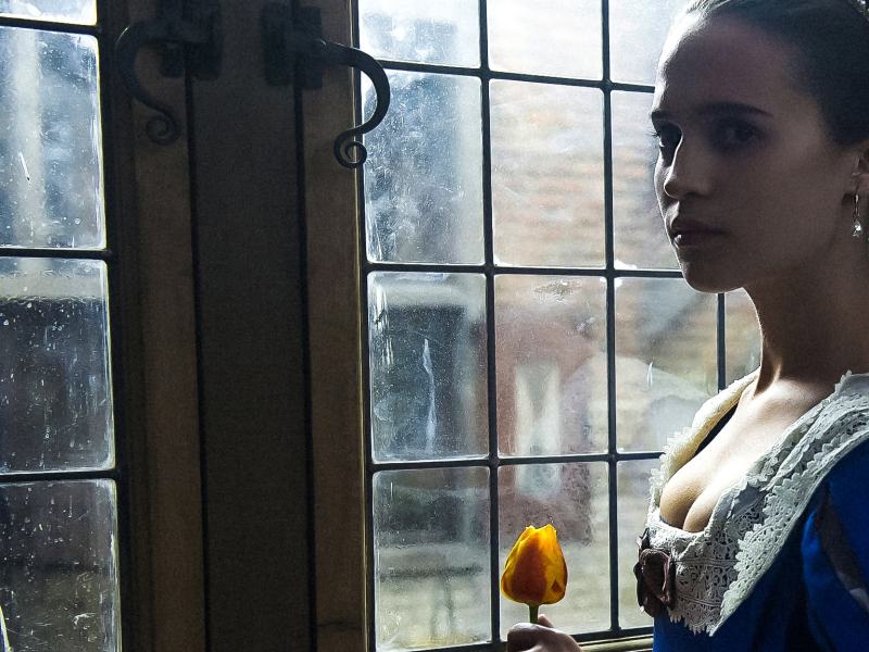 La ragazza dei tulipani