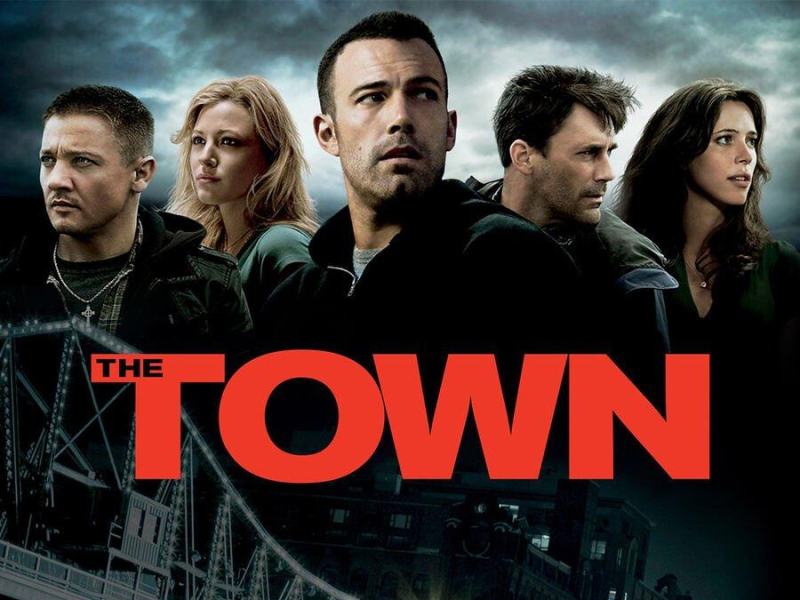 The town