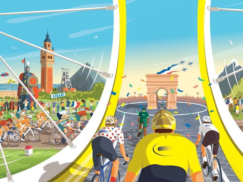 Tour de France - Stag. 2026 - Le Strade del Tour: 11a tappa